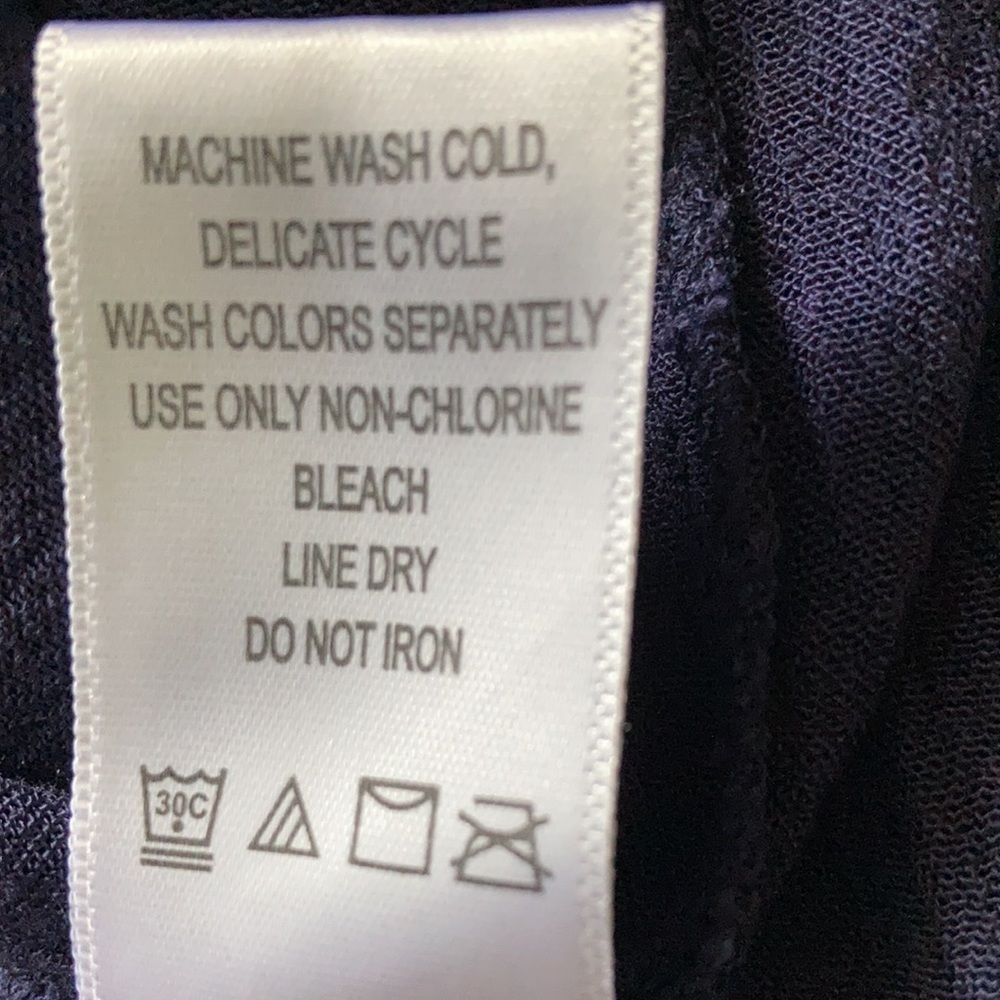 Roaman’s navy tunic. Size 12w - Picture 9 of 9